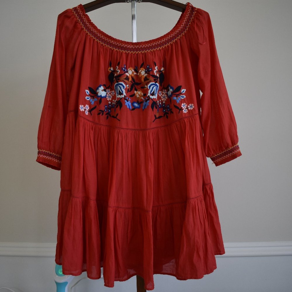 Free People Off the Shoulder dress